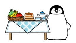 Motchiri Penguin sticker #12547387