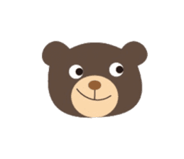 the bear and friends sticker #12547761
