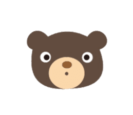 the bear and friends sticker #12547764