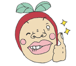 APPLE BOY & FRIENDS sticker #12547926