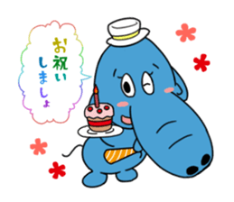 Hanadekakozou no Paokko-chan sticker #12548031