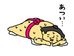 Move!Sumo wrestler sticker #12548255
