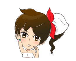 mini girl ++ sticker #12548846