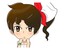 mini girl ++ sticker #12548847