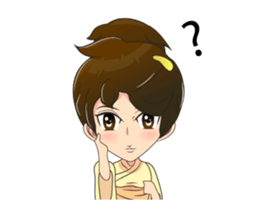 mini girl ++ sticker #12548855