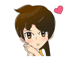 mini girl ++ sticker #12548856