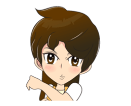 mini girl ++ sticker #12548858