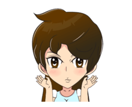 mini girl ++ sticker #12548861