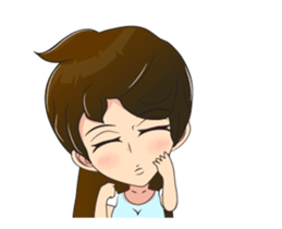 mini girl ++ sticker #12548865