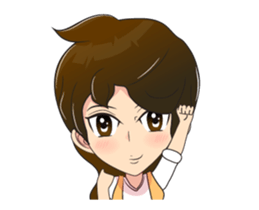 mini girl ++ sticker #12548866