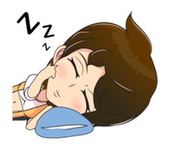 mini girl ++ sticker #12548869