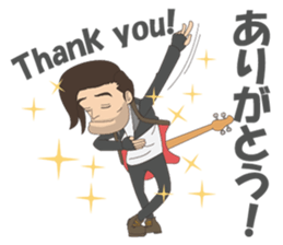 D' Rocker Dude sticker #12549480