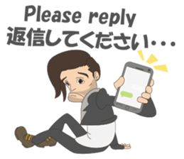 D' Rocker Dude sticker #12549495