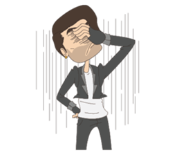 D' Rocker Dude sticker #12549501