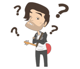 D' Rocker Dude sticker #12549502