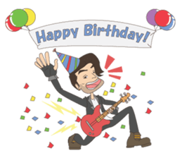 D' Rocker Dude sticker #12549504