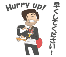 D' Rocker Dude sticker #12549506