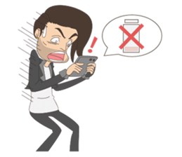 D' Rocker Dude sticker #12549513