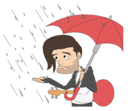 D' Rocker Dude sticker #12549514