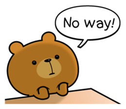 ASSERTIVE BEAR 1. sticker #12549769