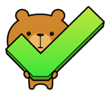 ASSERTIVE BEAR 1. sticker #12549772