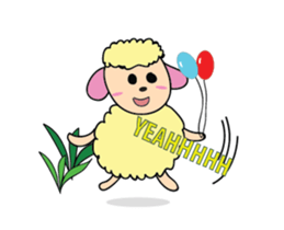 One of Golden Sheeps Animated sticker #12550503