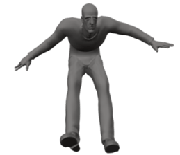 Mannequin freedom sticker #12550607