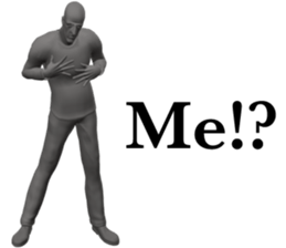 Mannequin freedom sticker #12550609