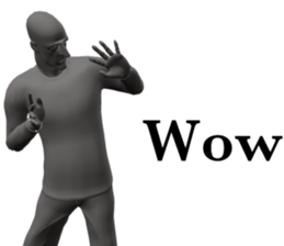 Mannequin freedom sticker #12550616