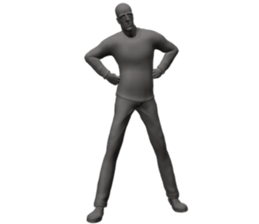 Mannequin freedom sticker #12550617