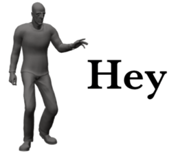 Mannequin freedom sticker #12550618