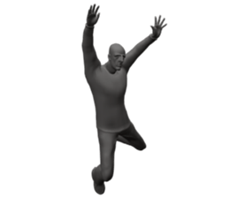 Mannequin freedom sticker #12550620