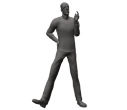 Mannequin freedom sticker #12550624