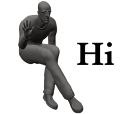 Mannequin freedom sticker #12550625