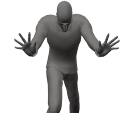 Mannequin freedom sticker #12550627