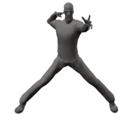 Mannequin freedom sticker #12550639