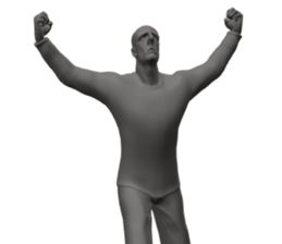 Mannequin freedom sticker #12550644