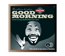 I LOVE SOUL MUSIC sticker #12550686