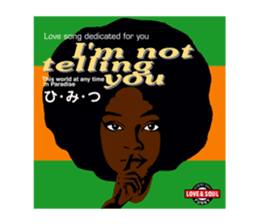 I LOVE SOUL MUSIC sticker #12550689