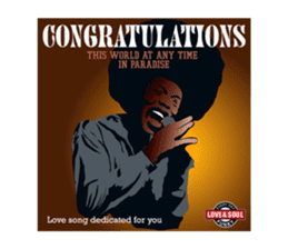 I LOVE SOUL MUSIC sticker #12550695