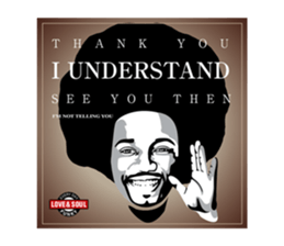 I LOVE SOUL MUSIC sticker #12550710