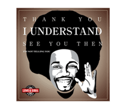 I LOVE SOUL MUSIC sticker #12550710