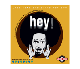 I LOVE SOUL MUSIC sticker #12550718