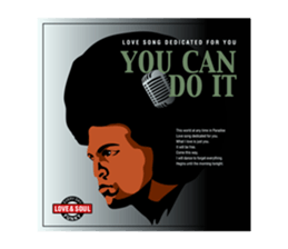 I LOVE SOUL MUSIC sticker #12550720