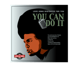 I LOVE SOUL MUSIC sticker #12550720