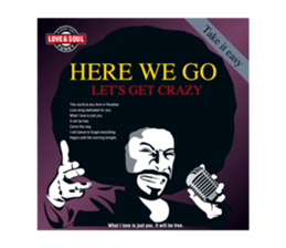 I LOVE SOUL MUSIC sticker #12550721