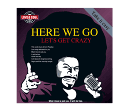 I LOVE SOUL MUSIC sticker #12550721