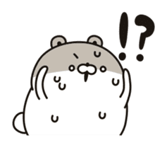 Fat bear (animation ver.) sticker #12550738