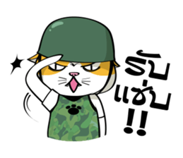 Tong Yong coolcat sticker #12550761