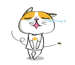 Tong Yong coolcat sticker #12550780